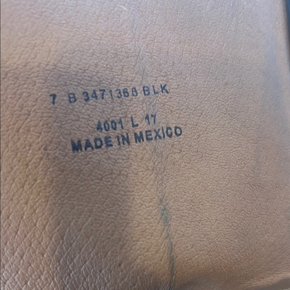 Frye Melissa Button Back Zip Blacker Leather Equestrian Riding Boots Size 7 - Picture 12 of 15